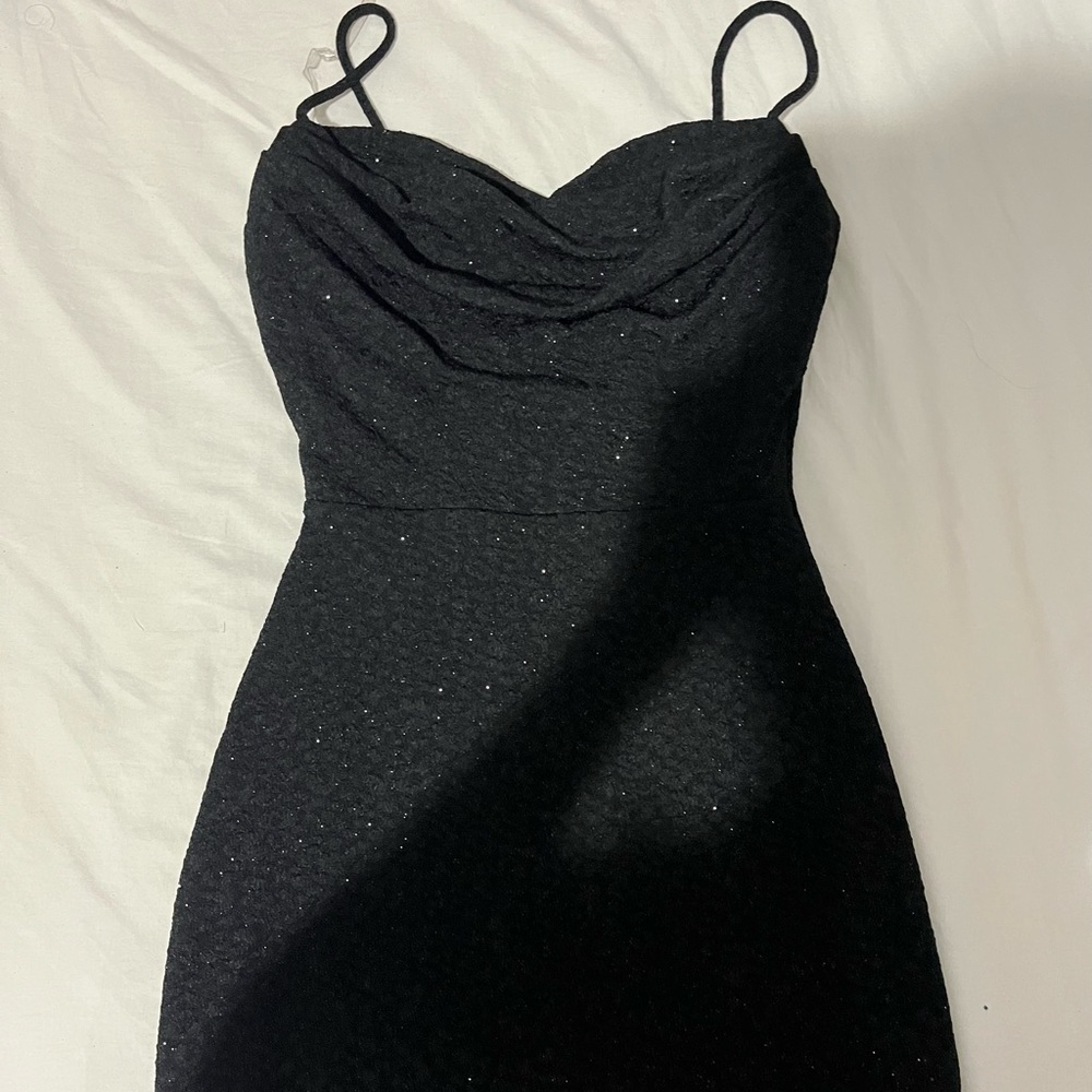 Windsor Black Sparkly Dress, Size Xs-S